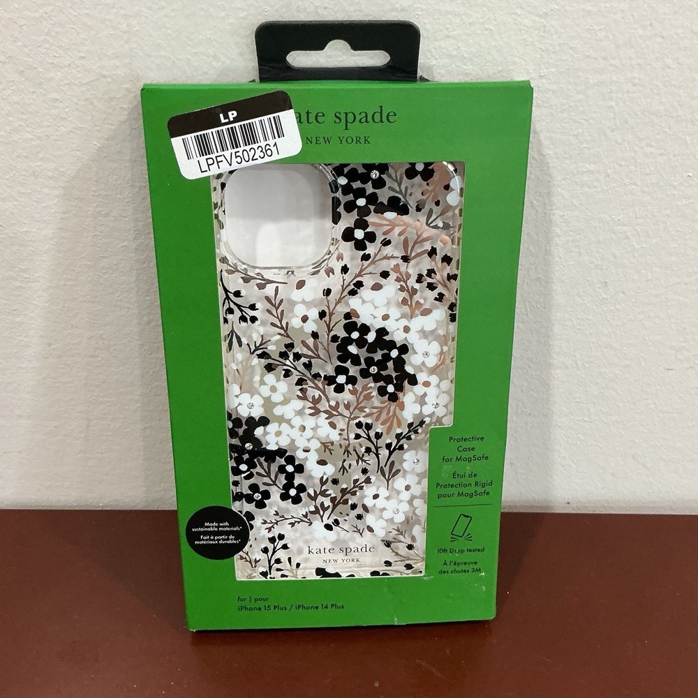 Kate Spade New York Apple iPhone 15 Plus Protective Case MagSafe Multi Floral